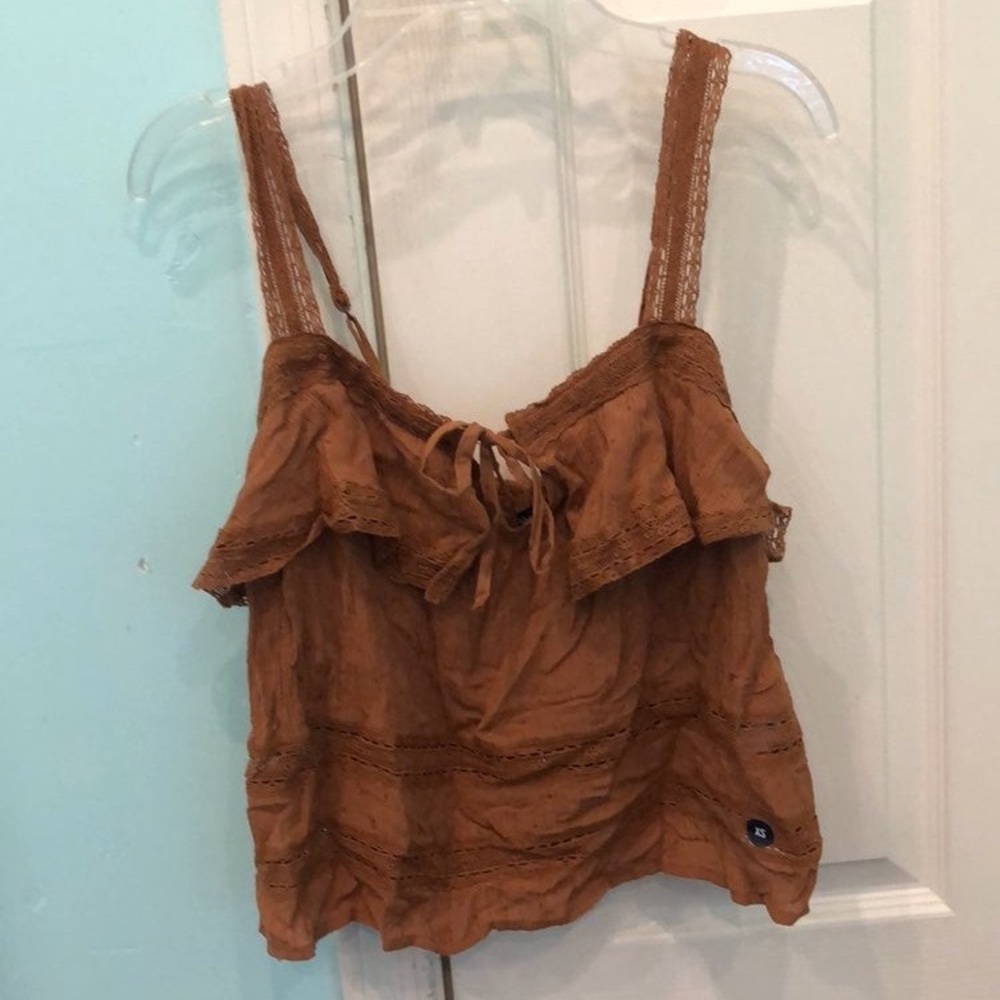 Abercrombie lace tank top